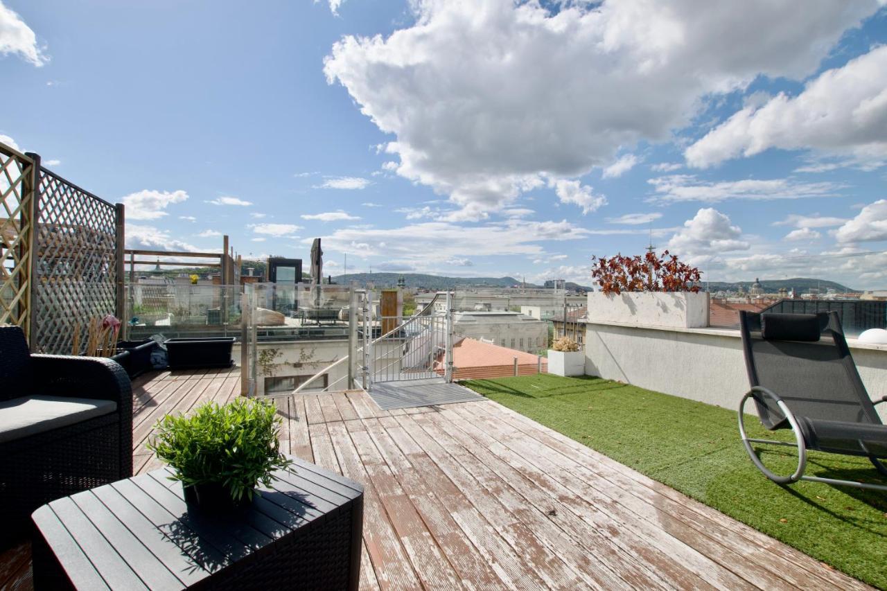 Penthouse Apartment By Hi5 -At The Top Of Budapest Eksteriør bilde