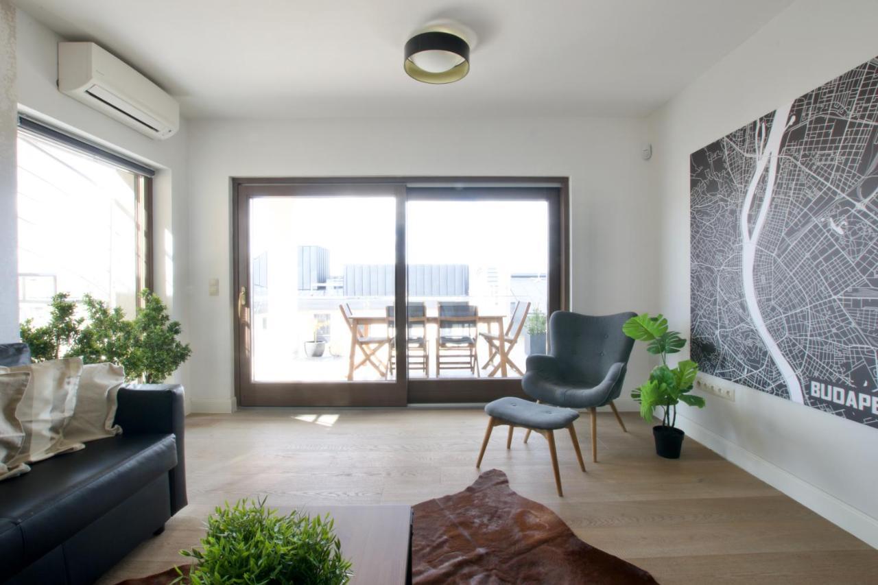 Penthouse Apartment By Hi5 -At The Top Of Budapest Eksteriør bilde