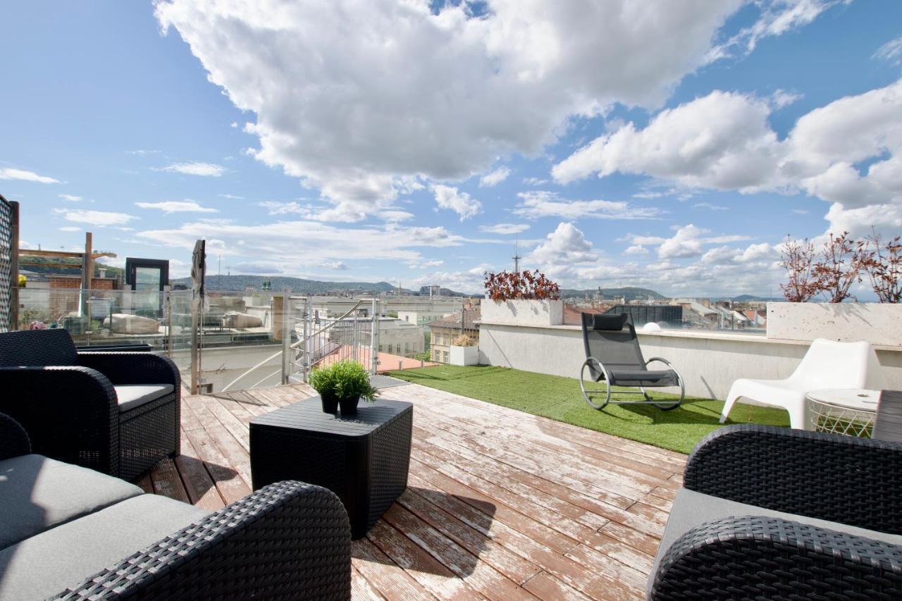 Penthouse Apartment By Hi5 -At The Top Of Budapest Eksteriør bilde