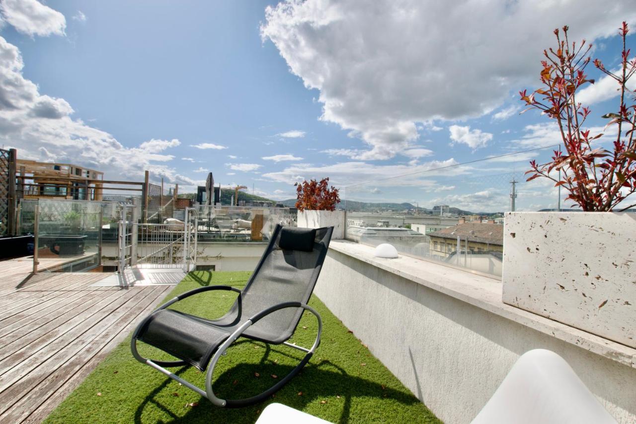 Penthouse Apartment By Hi5 -At The Top Of Budapest Eksteriør bilde