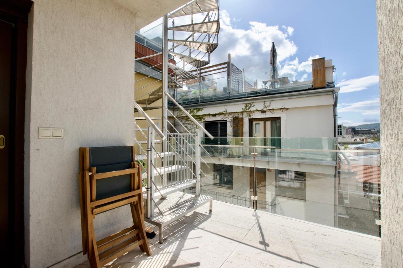 Penthouse Apartment By Hi5 -At The Top Of Budapest Eksteriør bilde